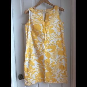 Talbots Sleeveless Floral Dress
